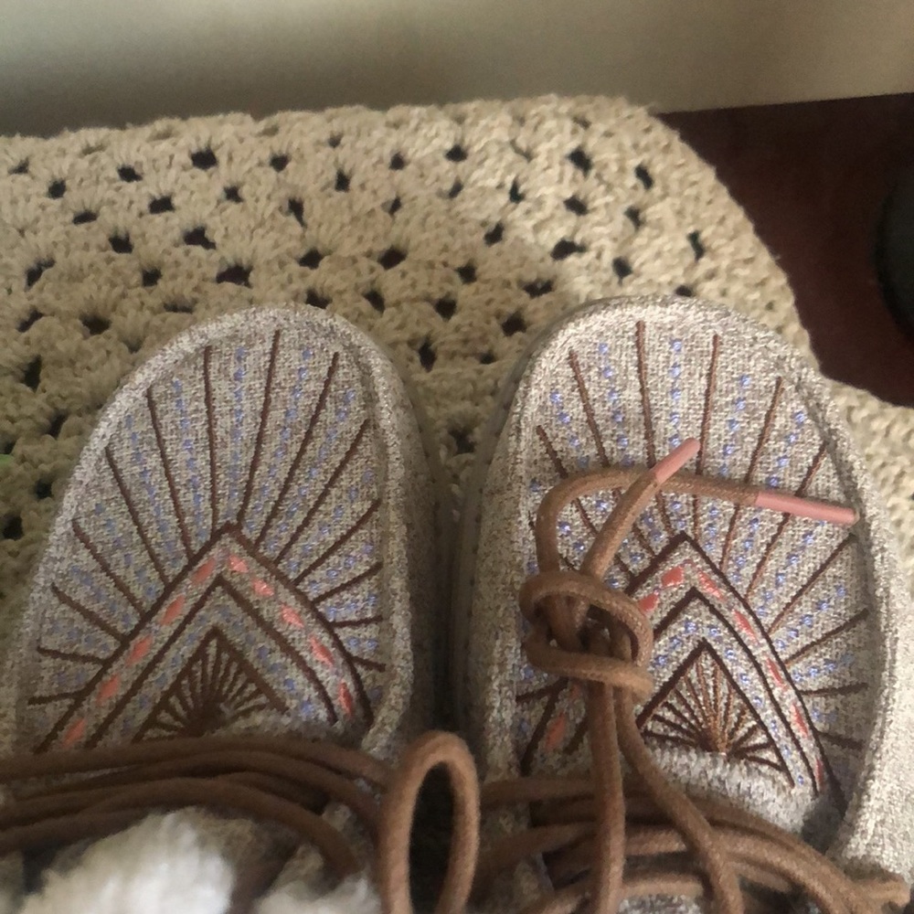 Hey Dude Women's BRITT Western Brown Shoes SIZE 8 - Picture 8 of 14